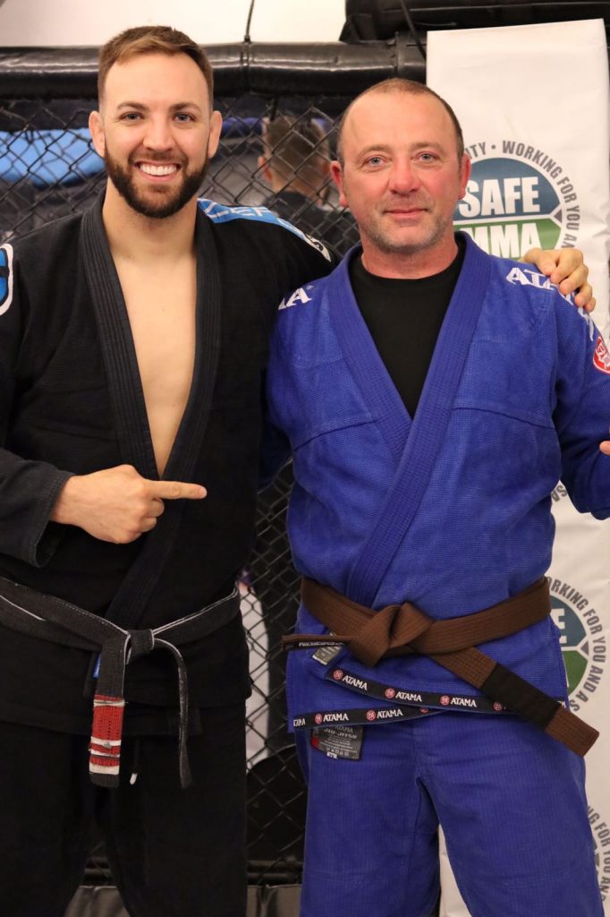 Brazilian Jiu Jitsu classes Paul hines and Michael Russell martial arts instructor MMAX dorchester